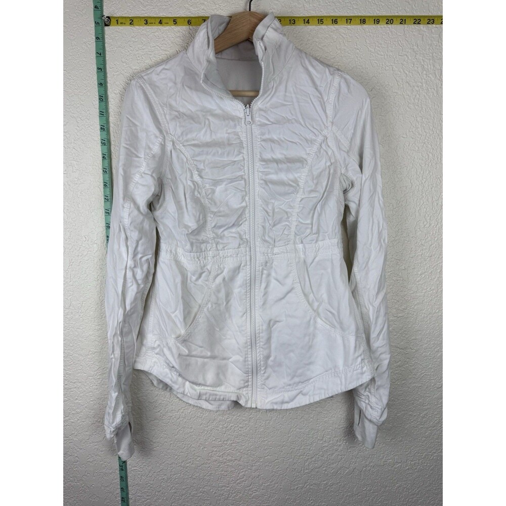 Lululemon Inner Peace Reversible White Jacket Size XS or S
